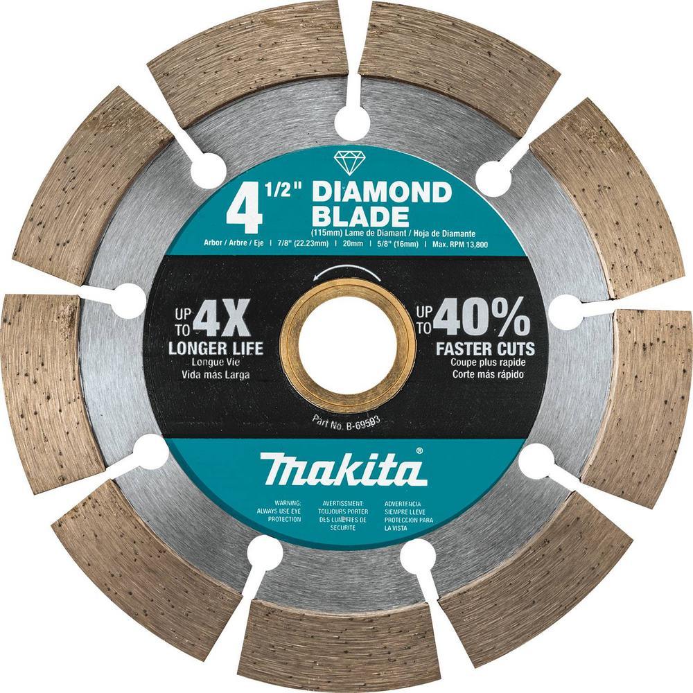 4.5 in. Segmented Rim Diamond Blade for General Purpose - Super Arbor