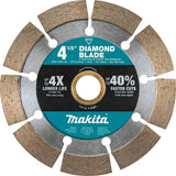 4.5 in. Segmented Rim Diamond Blade for General Purpose - Super Arbor