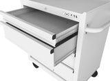 Kobalt 26.7-in W x 33-in H 4-Drawer Steel Rolling Tool Cabinet (White)