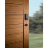 SmartCode 913 Touchpad Venetian Bronze Single Cylinder Electronic Deadbolt with Avalon Handleset and Tustin Lever