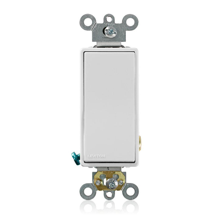 Decora Plus 15 Amp Switch, White - Super Arbor