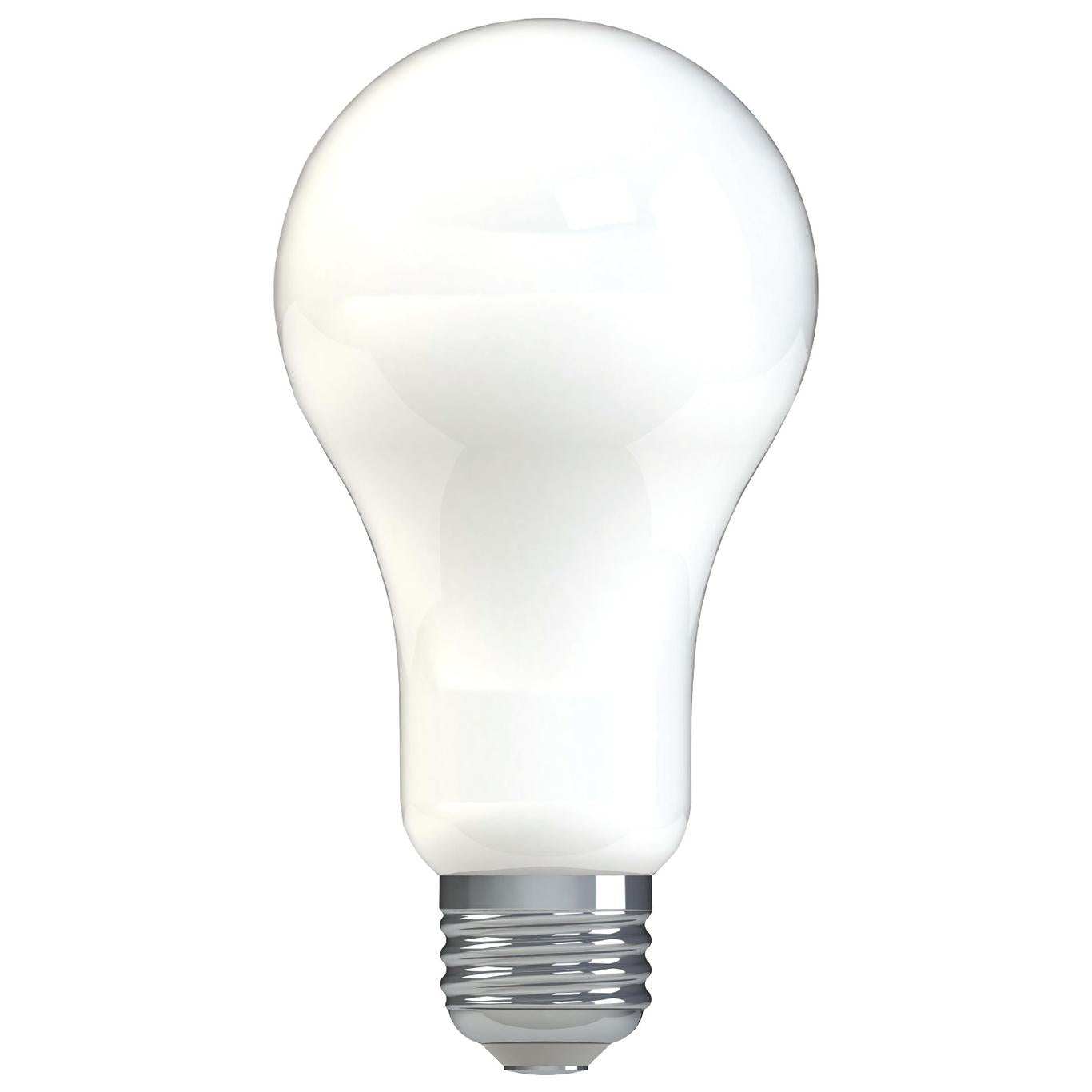 GE Refresh HD LED A21 Light Bulbs, 100W Replacement, 1600 Lumens, Daylight, Dimmable (4-Pack)