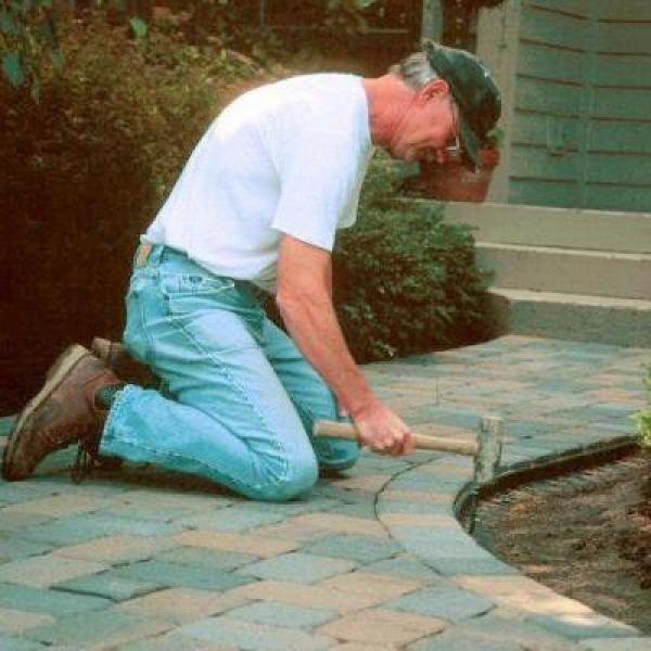 E-Z Connect 24 ft. Multipurpose Paver Edging Project Kit in Black - Super Arbor