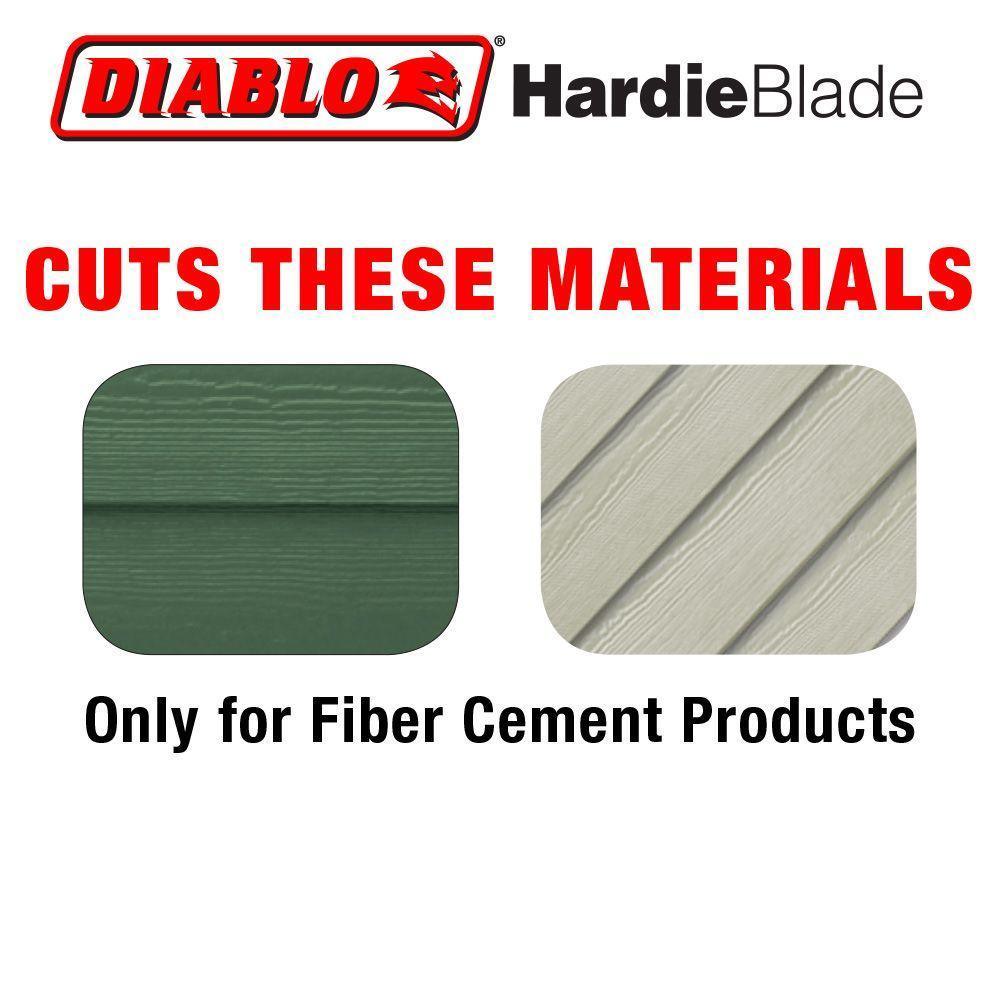 7-1/4 in. x 4-Teeth Polycrystalline Diamond (PCD) Tipped James Hardie/Fiber Cement Saw Blade - Super Arbor