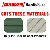 7-1/4 in. x 4-Teeth Polycrystalline Diamond (PCD) Tipped James Hardie/Fiber Cement Saw Blade - Super Arbor