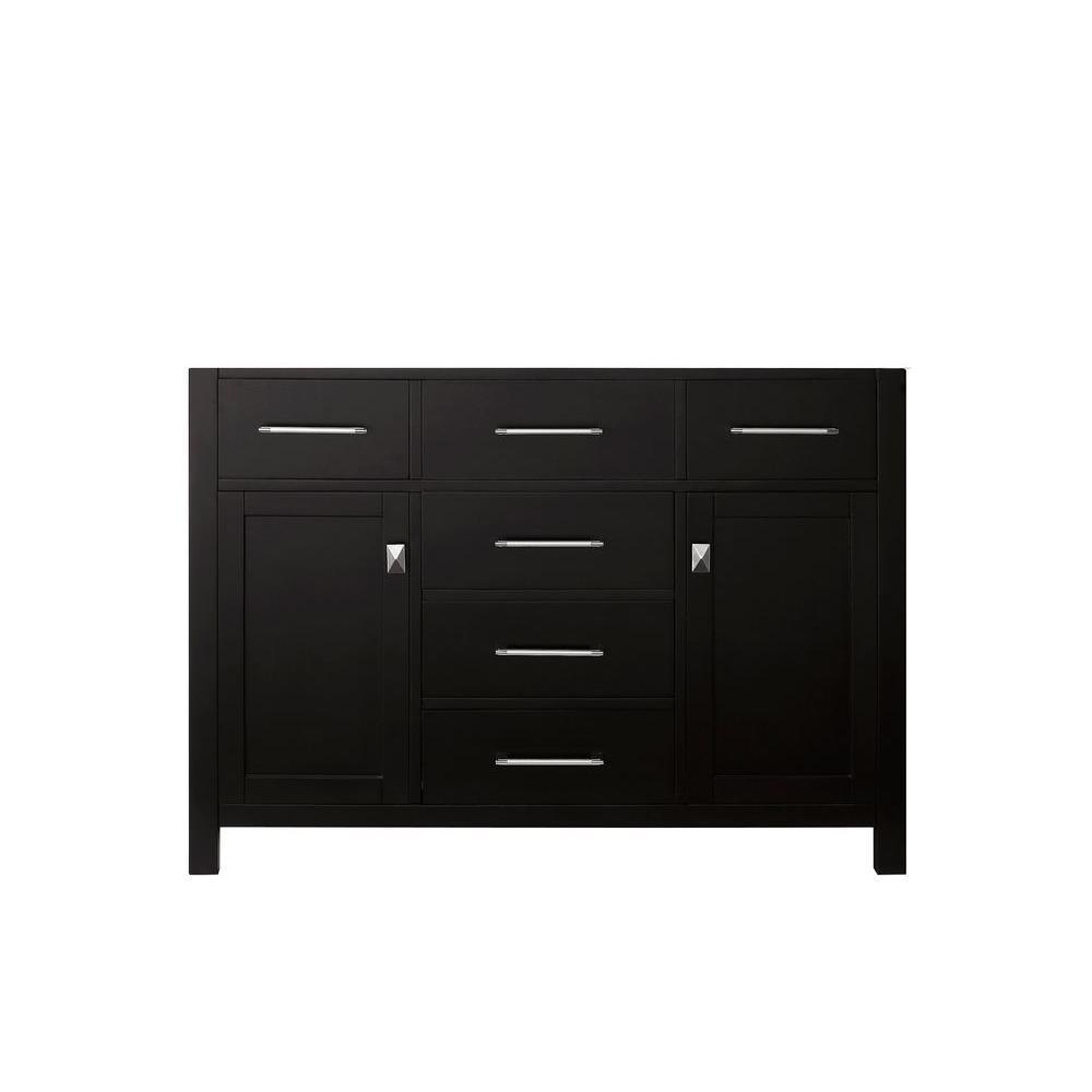 Caroline 72 in. W Bath Vanity Cabinet Only in Cashmere Gray - Super Arbor