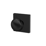 Custom Plymouth Matte Black Collins Trim Combined Interior Door Knob - Super Arbor