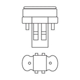 13-Watt GX23 CFLni 2-Pin Light Bulb Cool White (4100K) (10-Pack)