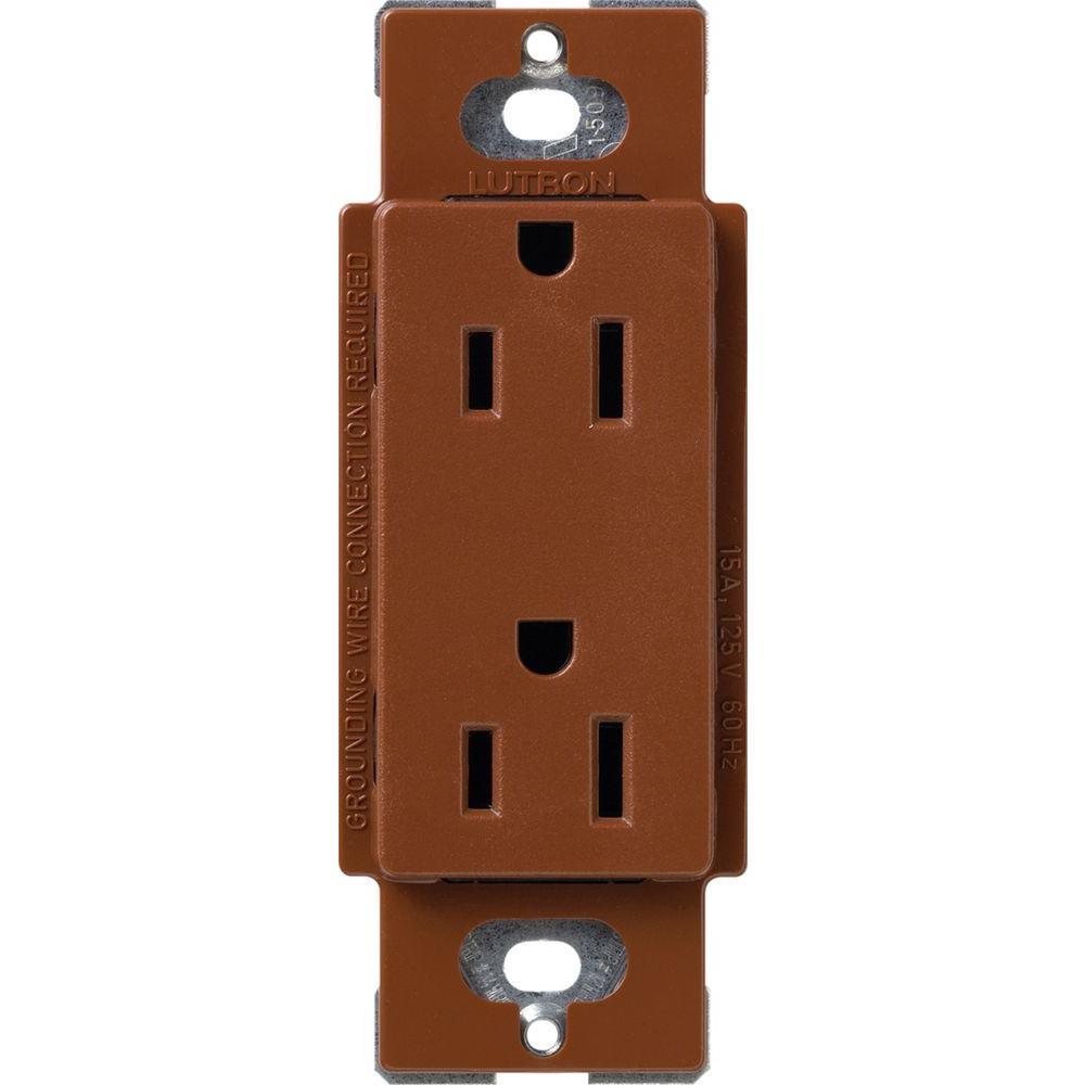 Tamper-Resistant Duplex Receptacle, 15 Amp, White - Super Arbor