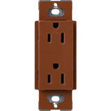 Tamper-Resistant Duplex Receptacle, 15 Amp, White - Super Arbor