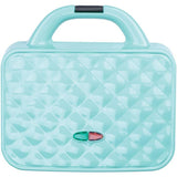 Couture Purse Blue Nonstick Dual Waffle Maker
