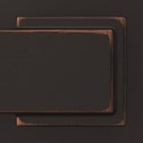 Schlage Avila Aged Bronze Passage Lever, Right or Left Handed