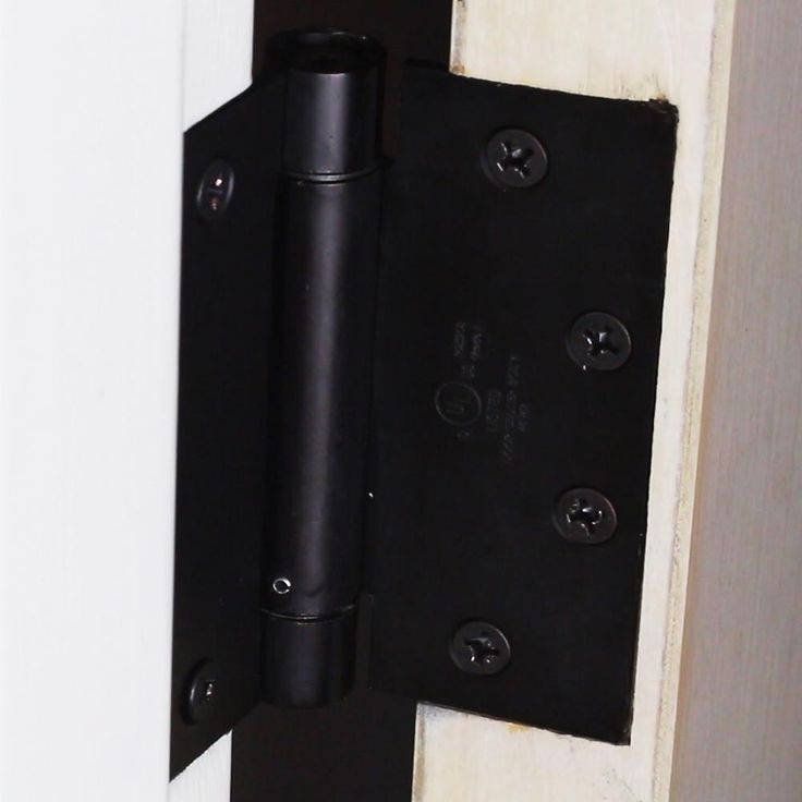 4 in. Oil-Rubbed Bronze Adjustable Spring Door Hinge