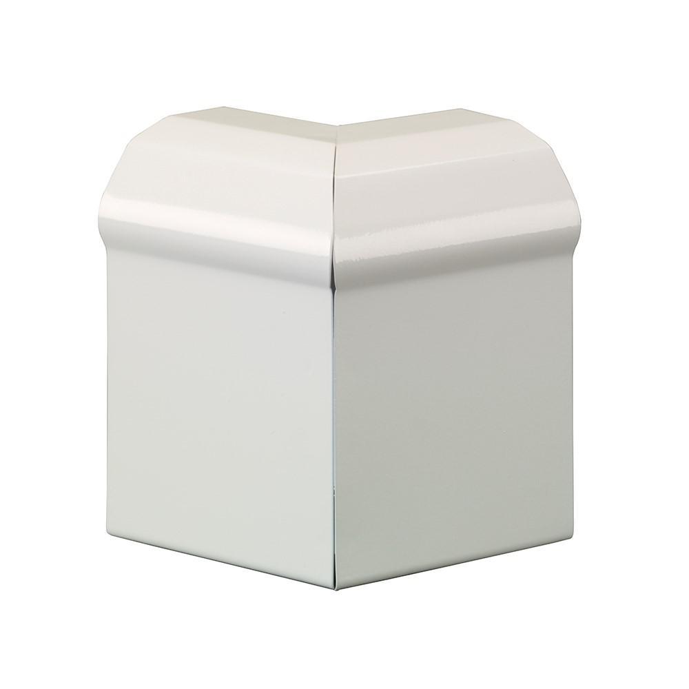 Fine/Line 30 90 Degree Outside Corner for Baseboard Heaters in Nu White - Super Arbor