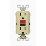 15 Amp 125-Volt Duplex Self-Test Slim GFCI Outlet, White (4-Pack) - Super Arbor