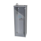 18.86 in. H x 8.11 in. W x 6.0 in. D 5 lbs. Steel Industrial Grade Fire Extinguisher Cabinet in White - Super Arbor