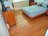 CALI Fossilized Mocha Bamboo 5-in W x 9/16-in T x 72-in Smooth/Traditional Solid Hardwood Flooring (19.91-sq ft / Carton)