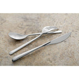 Quantum 18/10 Stainless Steel Teaspoons, European Size (Set of 12)