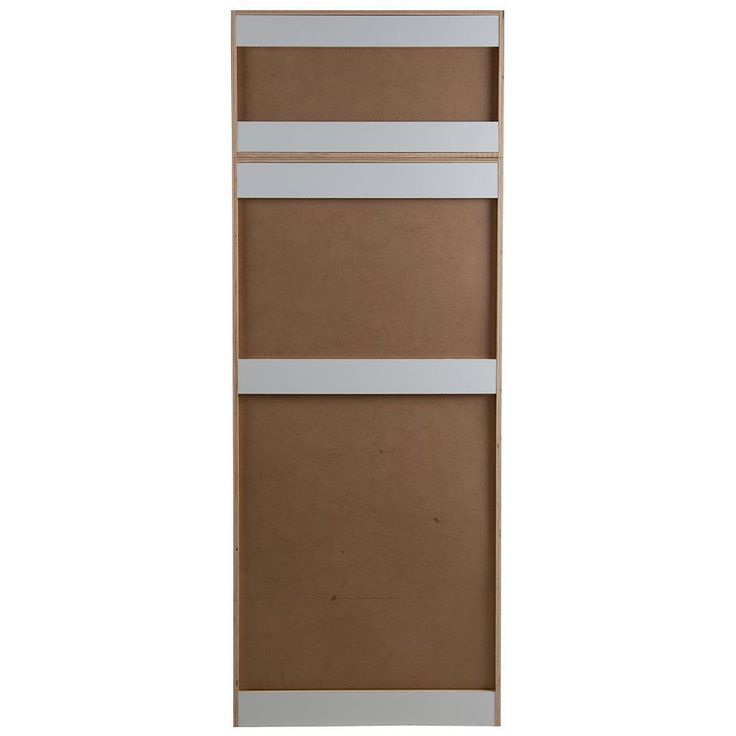 Cambridge Shaker Ready-to-Assemble 33x90x24.5 in. Double Oven Cabinet w/ 2 Soft Close Doors & 1 Soft Close Door in White