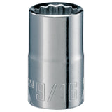 Craftsman 9/16 in. SAE 12 Point Standard Shallow Socket