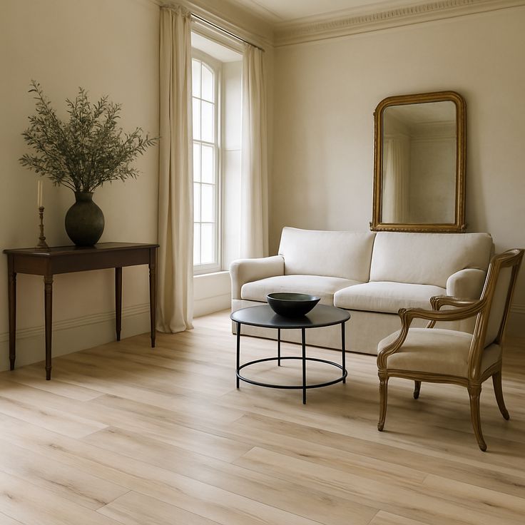 Arches Natural Beige 12 MIL x 7 in. W x 48 in. L Click Lock Waterproof LVT Plank Flooring (760.64 sq. ft./pallet)