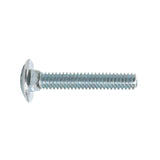 Hillman 1/4 in. x 1-1/2 in. Zinc-Plated Steel Carriage Bolts (100-Pack)