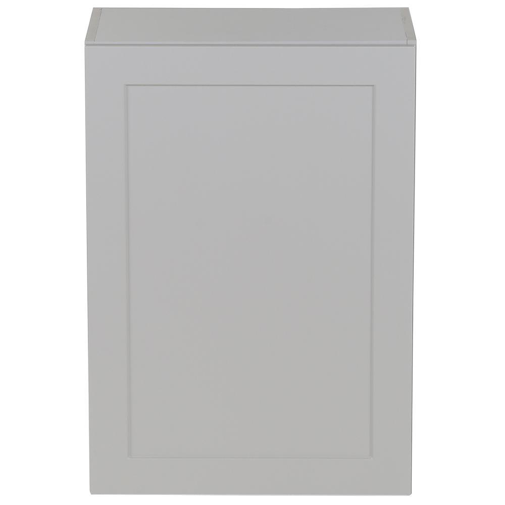 Cambridge Shaker Assembled 30x42x12.5 in. Wall Cabinet with 2 Soft Close Doors in White - Super Arbor