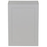Cambridge Shaker Assembled 30x42x12.5 in. Wall Cabinet with 2 Soft Close Doors in White - Super Arbor