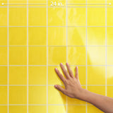 Merola Tile Twist Square Yellow Lemon 11-3/4 in. x 11-3/4 in. Ceramic Mosaic (9.79 sq. ft. / Case)