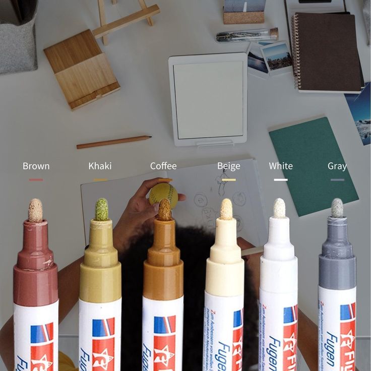 Grout Marker Grout Tile Pen Grout Restorer Pen Renew Marker with Replacement Nib for Tile Grout Lines Tile Wall Floor Bathrooms Kitchen