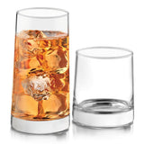 Cabos 16-Piece Clear Glass Drinkware Set