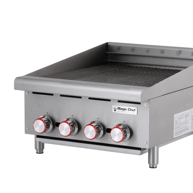 Commercial 24 in. Countertop Radiant Charbroiler