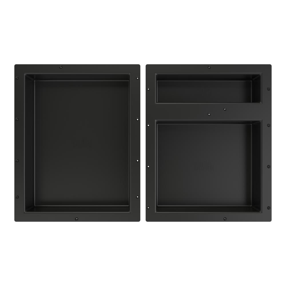Redi Niche 32 in. W x 20 in. H x 4 in. D Shampoo - Soap Triple Niche Set - Super Arbor