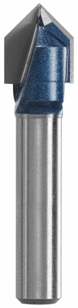 Bosch 3/8-in Carbide-tipped V-groove and Scoring Router Bit