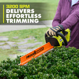 RYOBI ONE+ 22 in. 18-Volt Lithium-Ion Cordless Hedge Trimmer (Tool Only)