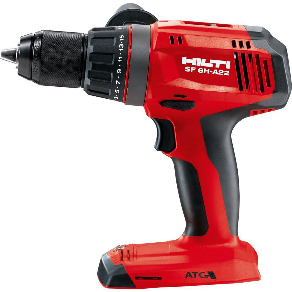 22-Volt Lithium-Ion 1/2 in. Cordless Hammer Drill Driver SF 6H Kit (No Bag)