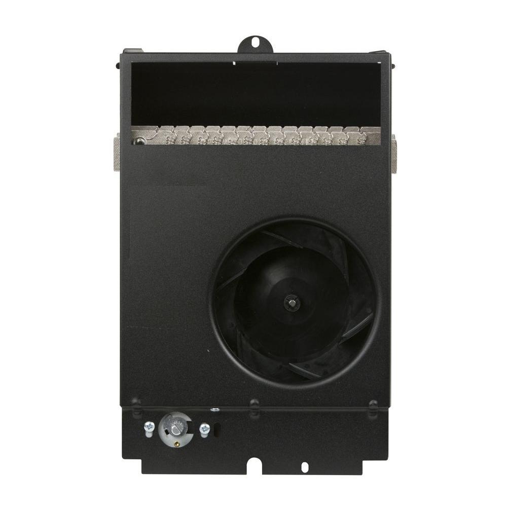 Com-Pak Plus 1000-Watt 240-Volt Fan-Forced Wall Heater Assembly with Thermostat - Super Arbor