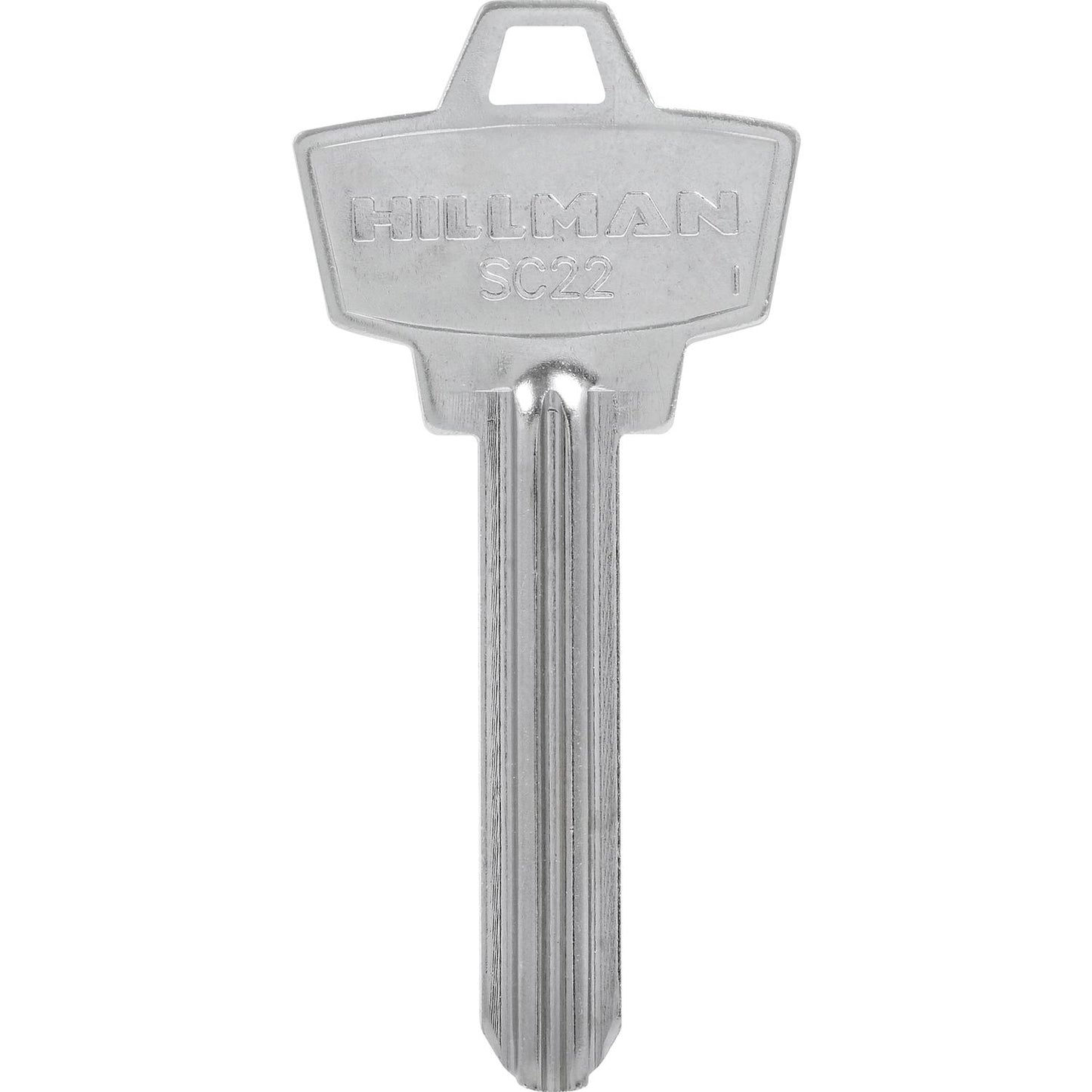 Hillman House/Office Universal Key Blank, Double-Sided (SC22 Compatible)