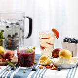 Frost 16-Piece Clear Glass Drinkware Set