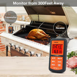 Digital Remote Wireless Cooking Thermometer with Timer