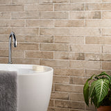 Seville Delfi Beige 3x12 Matte Porcelain Subway Tile