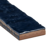Lux Tile Wabi Sabi Marine Blue 1.5x9 Glossy Ceramic Tile