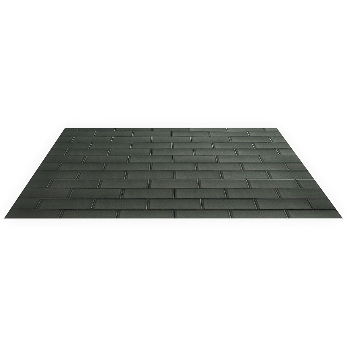 Seaside Ash Gray 4x8 Crackled Glossy Ceramic Tile - Lux Tile