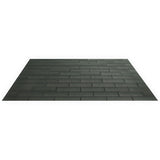 Seaside Ash Gray 4x8 Crackled Glossy Ceramic Tile - Lux Tile