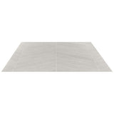 Lux Tile New Rock Perla White 4x21 Chevron Matte Porcelain Tile