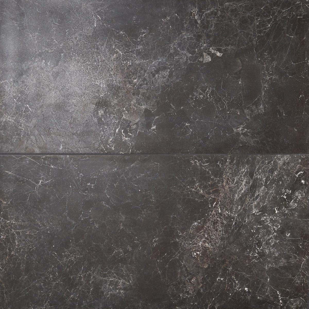Marmo Perfetto Nero 24x48 Semi-Polish Porcelain Tile - Lux Tile
