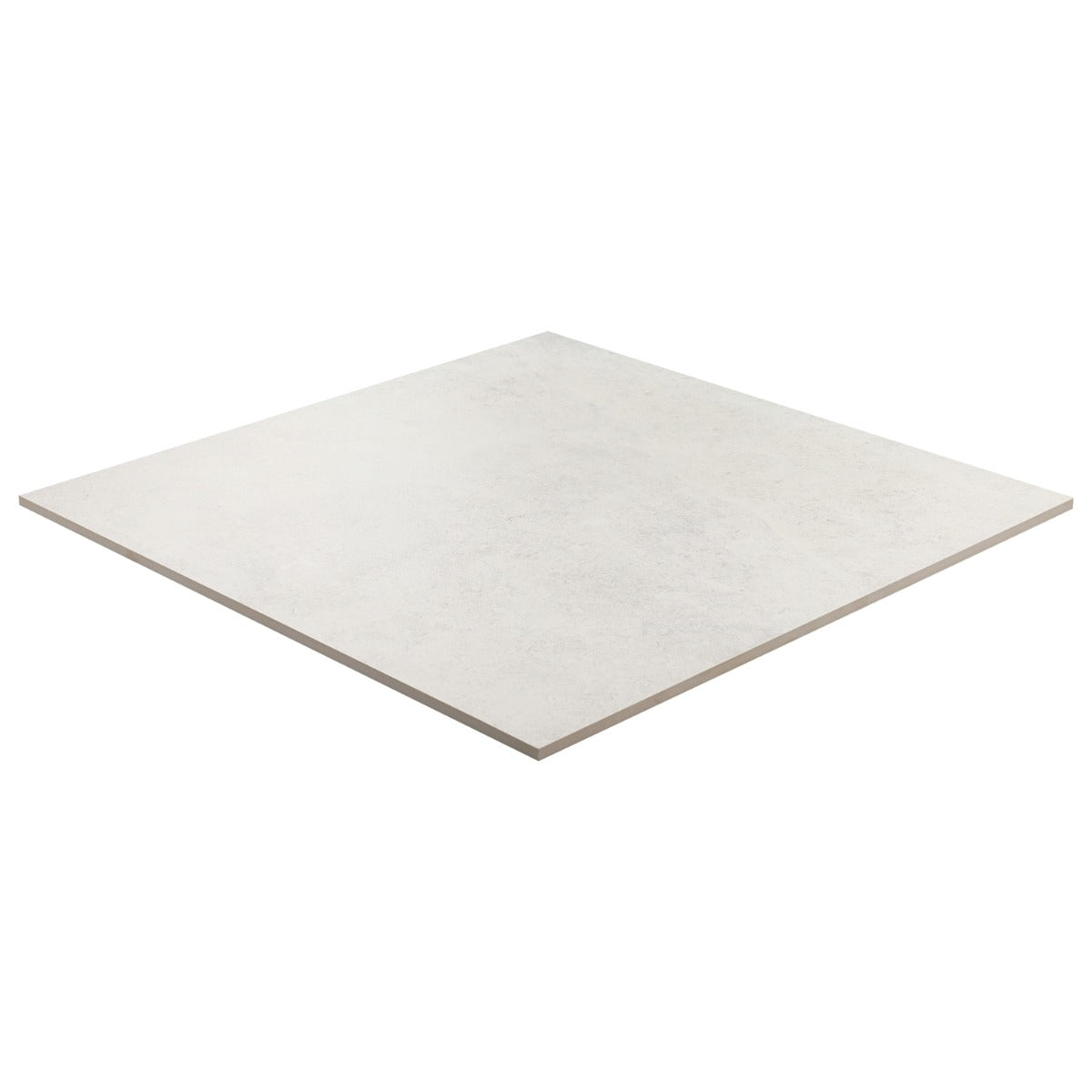Lux Tile Perla White Matte Porcelain Tile 24x24 - Limestone Look