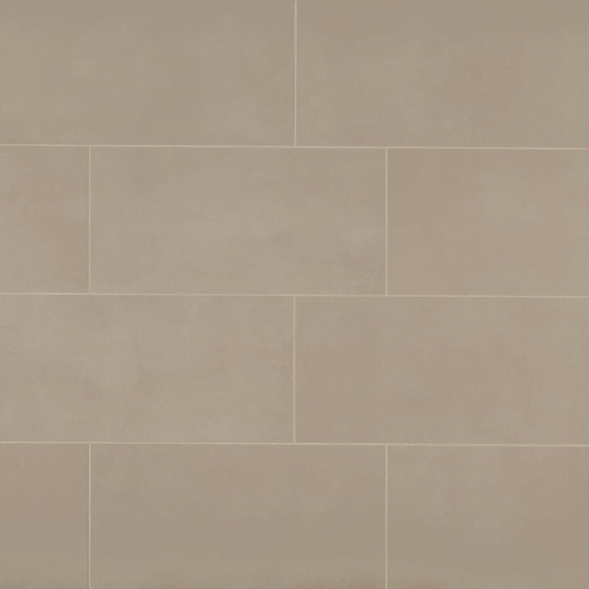 Bedrosians Sahara Taupe 12-in x 24-in Matte Porcelain Subway Floor and Wall Tile (13.56-sq ft/Carton)