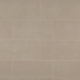 Bedrosians Sahara Taupe 12-in x 24-in Matte Porcelain Subway Floor and Wall Tile (13.56-sq ft/Carton)