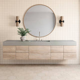 Bedrosians Makoto Tatami Beige 10-in x 11-in Matte Porcelain Floor and Wall Tile (10.76-sq. ft/ Carton)
